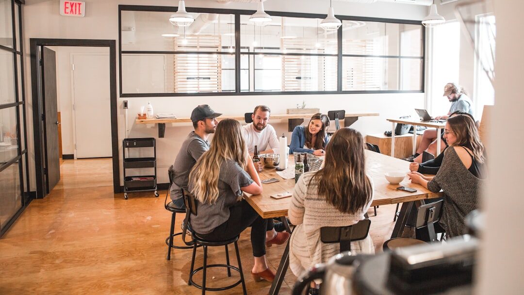 sustainable business meeting
