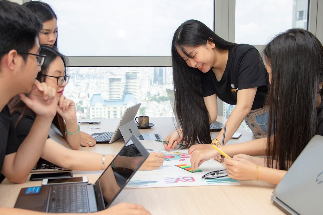 business workshop group
